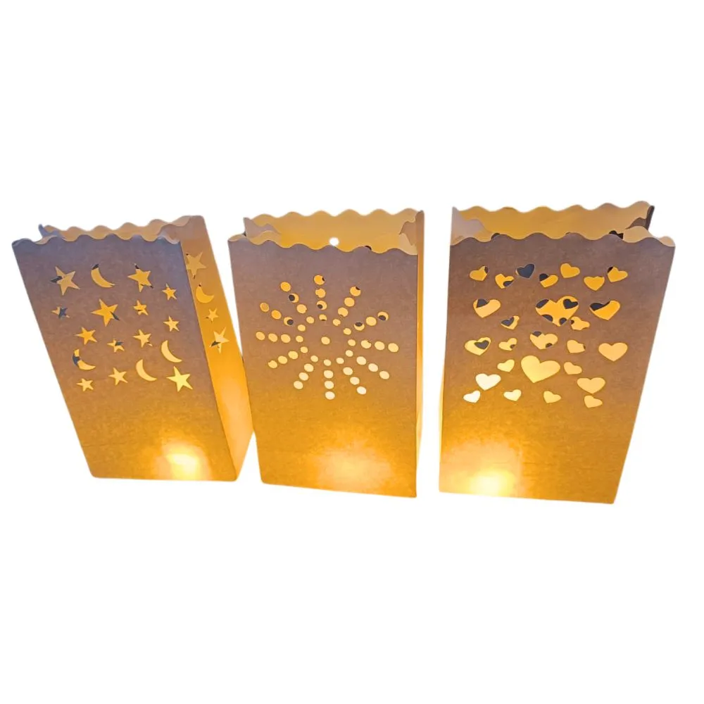 Candle Luminary-Pack of 10